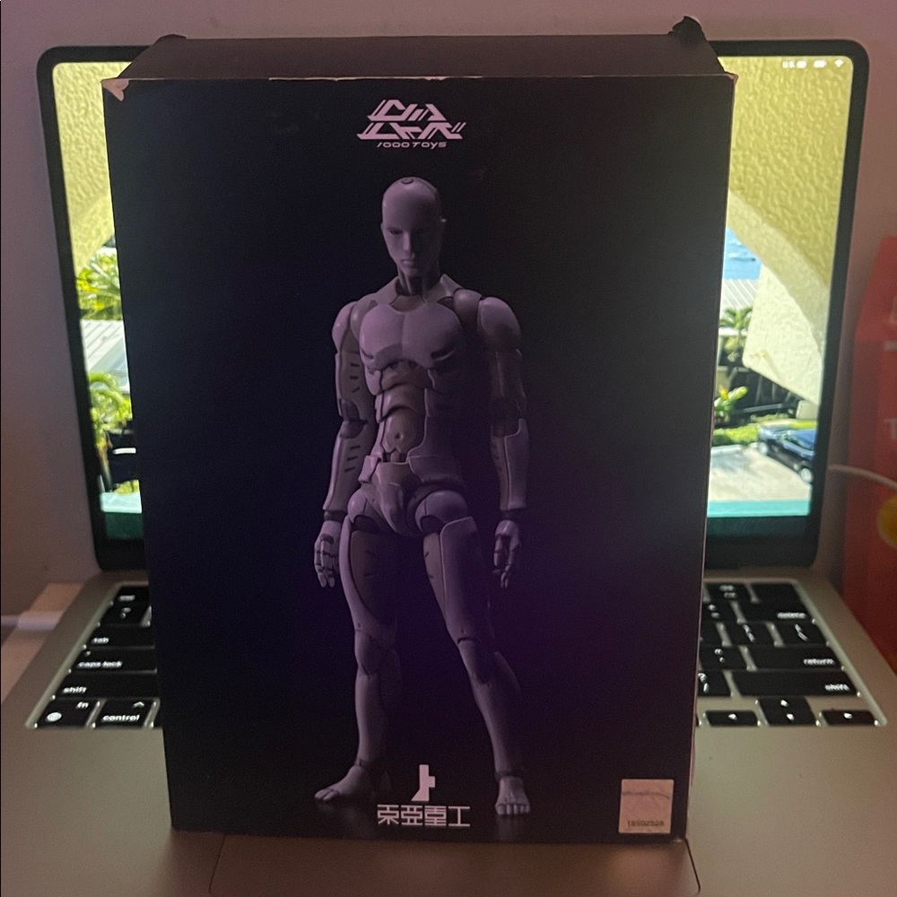 Gray Action Figure by